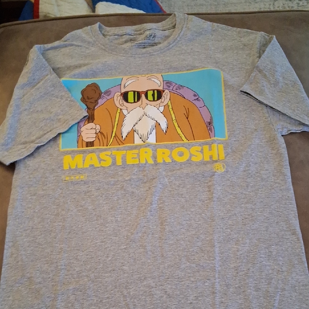 Gray Master Roshi Graphic T-Shirt